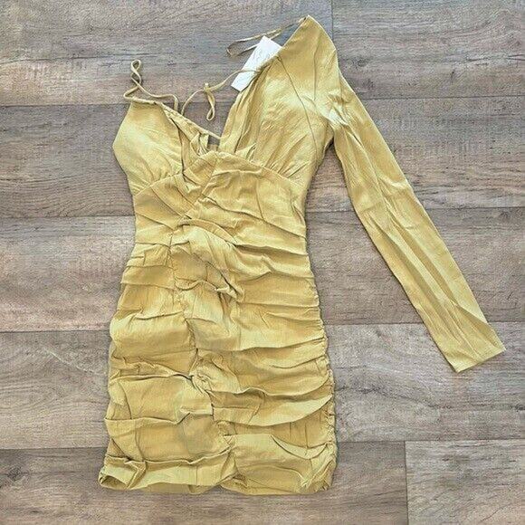 ZARA BLOGGER FAVE!!! Short Asymmetric Dress NWT LAST ONE!!! - Picture 15 of 16